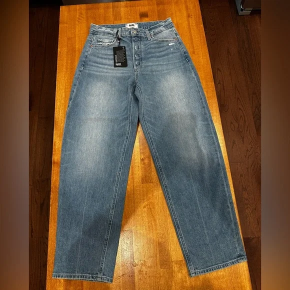 Paige Alexis High Waist Barrel Jeans - Picture 4 of 7